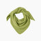 FOULARD TRIANGLE UNI - VERT PISTACHE