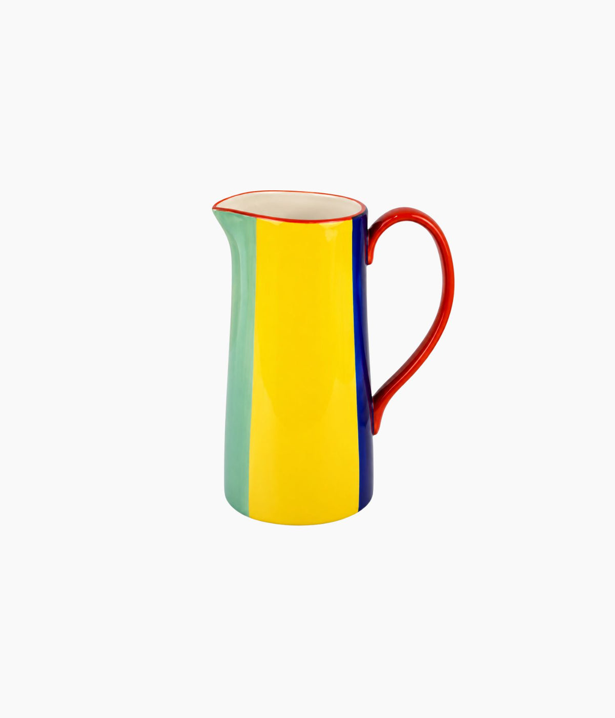 Carafe en Grès Colorée - Jaune