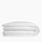 HOUSSE DE COUETTE EN COTON 260 X 240 - BLANC