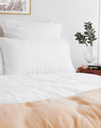 housse couette 240*220 blanc