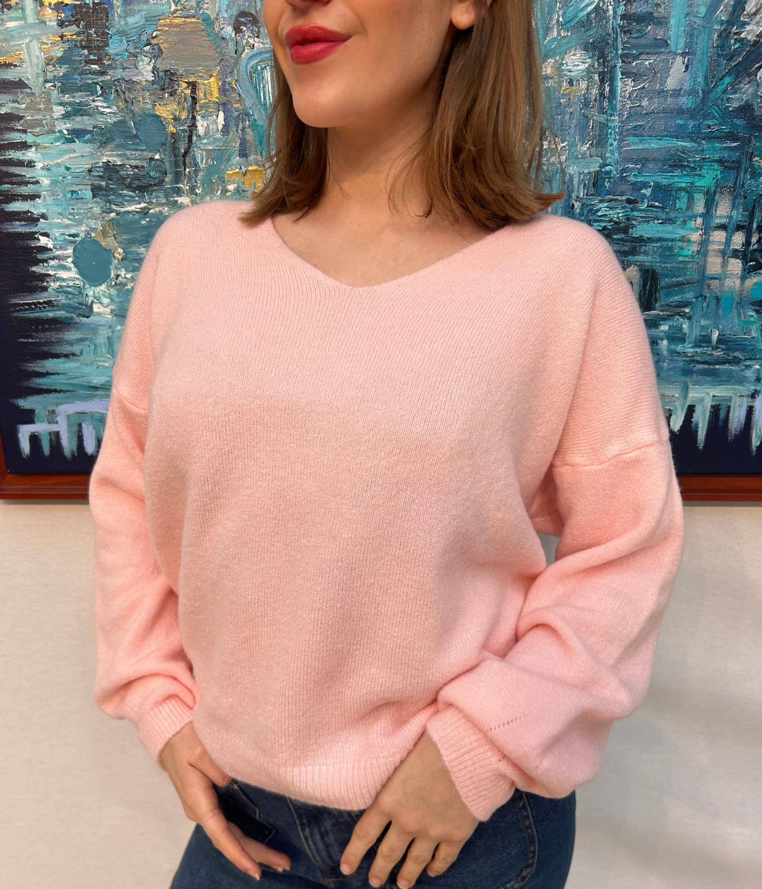PULL DOUX- ROSE BONBON (CANDY PINK)