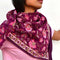 GRAND FOULARD THEODORA - BETTERAVE