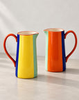 Carafe en Grès Colorée - Orange