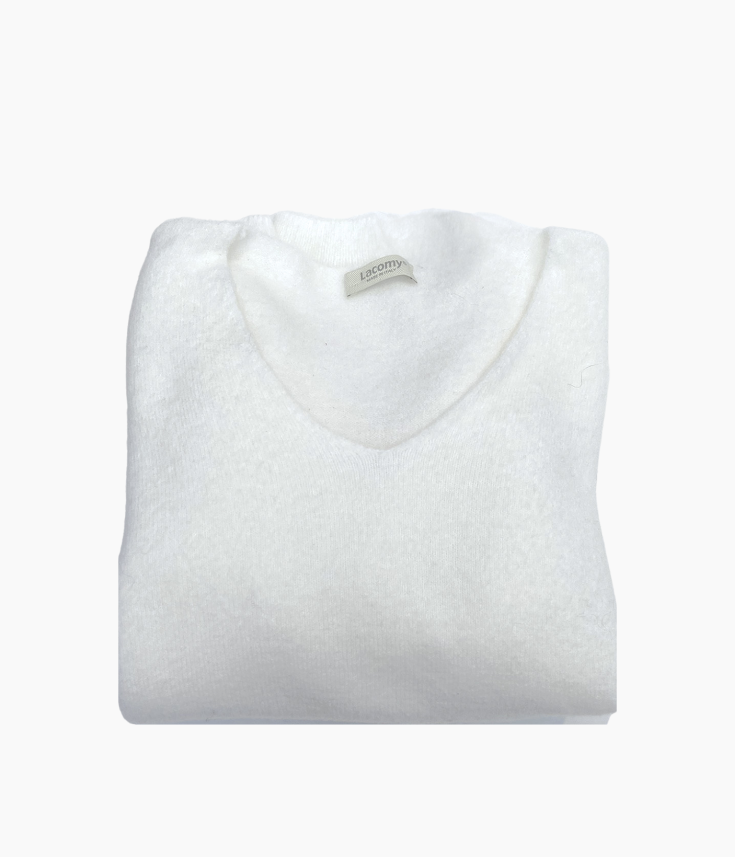 PULL DOUX- BLANC