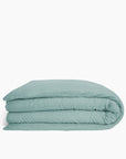 HOUSSE DE COUETTE EN COTON 240 X 220 - CELADON