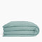 HOUSSE DE COUETTE EN COTON 240 X 220 - CELADON