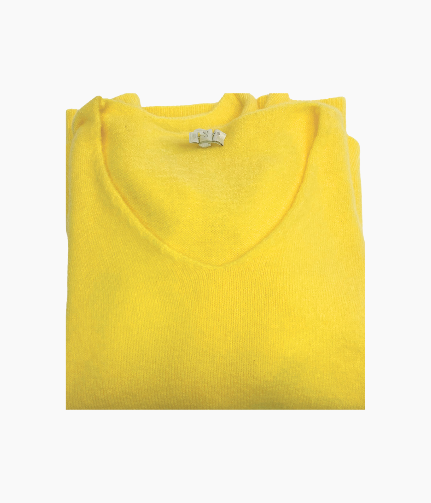 PULL DOUX- JAUNE