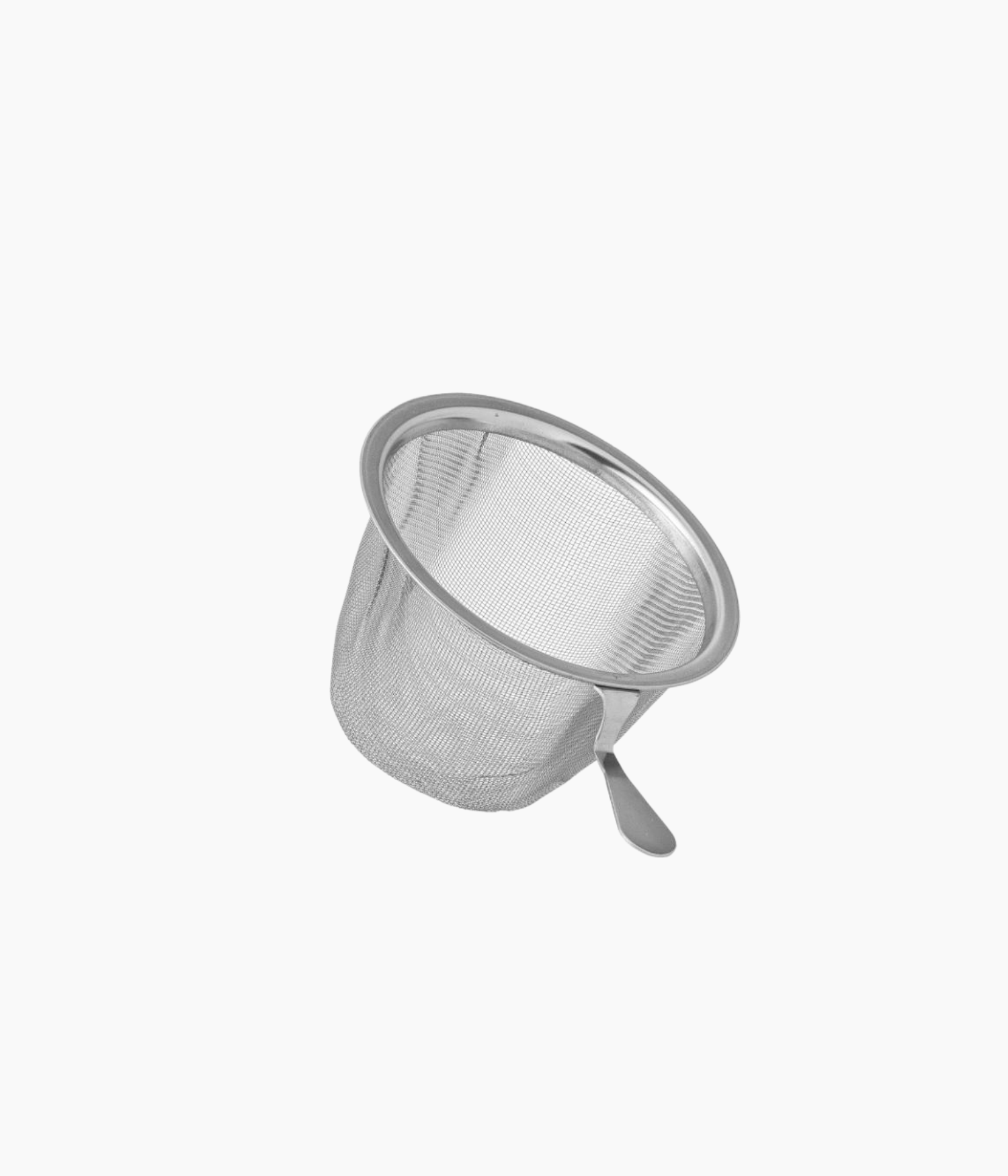 Yuma -  Tasse avec couvercle et passoire à thé - Vert- Ø8xH11,5 cm