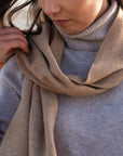 ECHARPE MERINO CAMEL