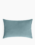 Housse de coussin 40 x 60 cm en Lin lavé - Bleu stone