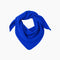 FOULARD TRIANGLE UNI - BLEU ROI