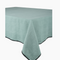 Nappe carrée LURI  160 X160 cm en Lin lavé -CELADON