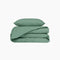 VENEZIA - SET HOUSSE DE COUETTE 140X200CM + 1 TAIE D’OREILLER - CELADON