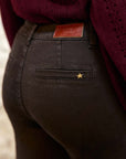 PANTALON FLARE SONNY - MARRON