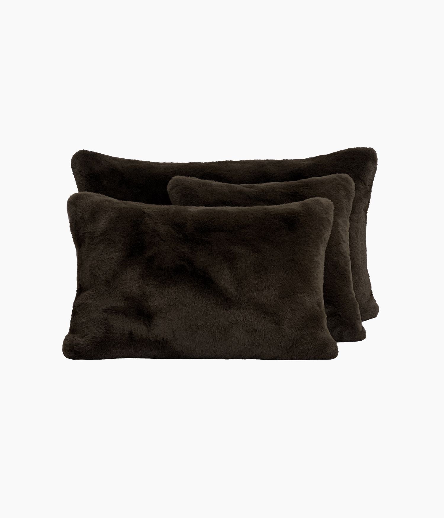CHAMONIX HOUSSE DE COUSSIN - BRUN 50X80