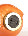 GINNY  - Lampe de table LED Ø18,5x27 cm - orange laiteux+or