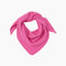 FOULARD TRIANGLE UNI - ROSE BONBON