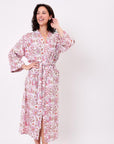 KIMONO KIRIA FLORAL ROSE