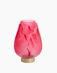GINNY  - Lampe de table LED Ø18,5x27 cm - rose mat+or