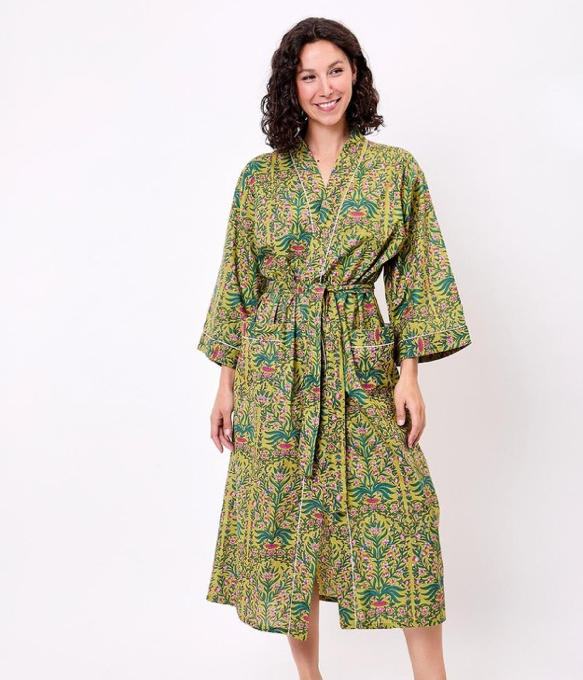 KIMONO KIRIA FEUILLAGE