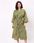 KIMONO KIRIA FEUILLAGE