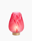 GINNY  - Lampe de table LED Ø18,5x27 cm - rose mat+or