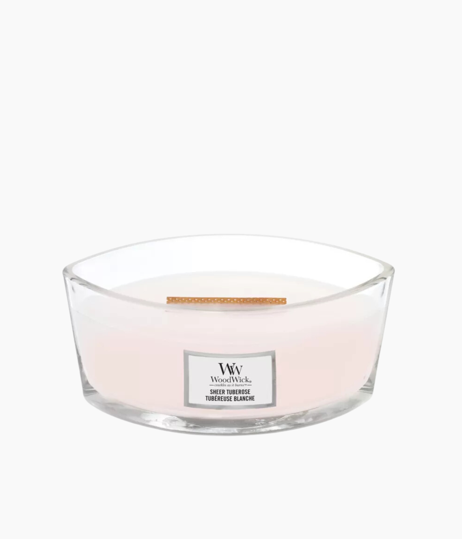 BOUGIE ELLIPSE TUBEROSE BLANCHE