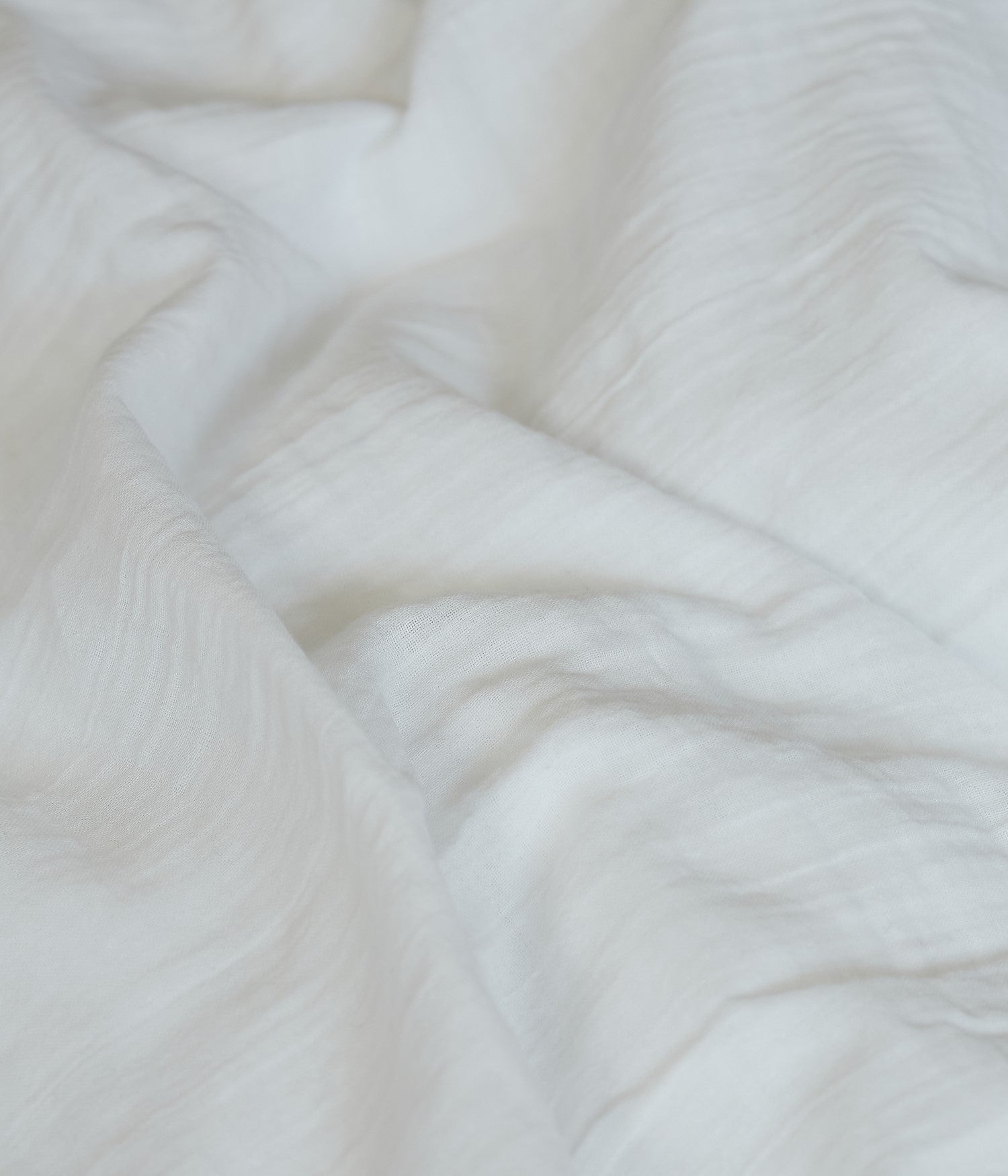 Housse de couette 240 x 220 cm en Voile de coton - Blanc