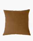 Housse de coussin 45 x 45 cm en Lin lavé - Bronze