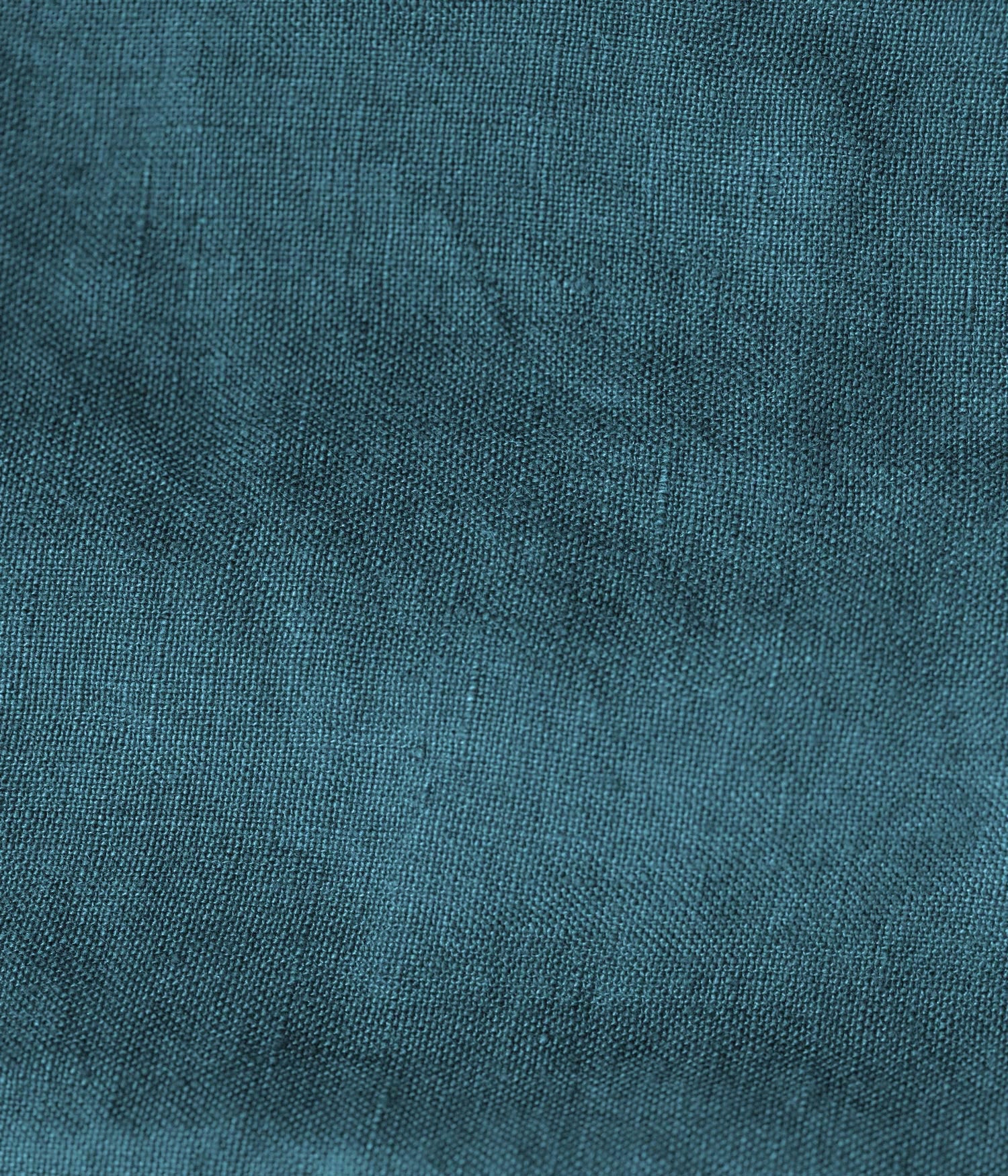 Housse de couette 260 x 240 cm en Lin lavé - Bleu de prusse