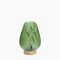 GINNY  - Lampe de table LED Ø13x19,5cm - vert mat+or