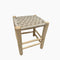 TABOURET 40 CM BEIGE