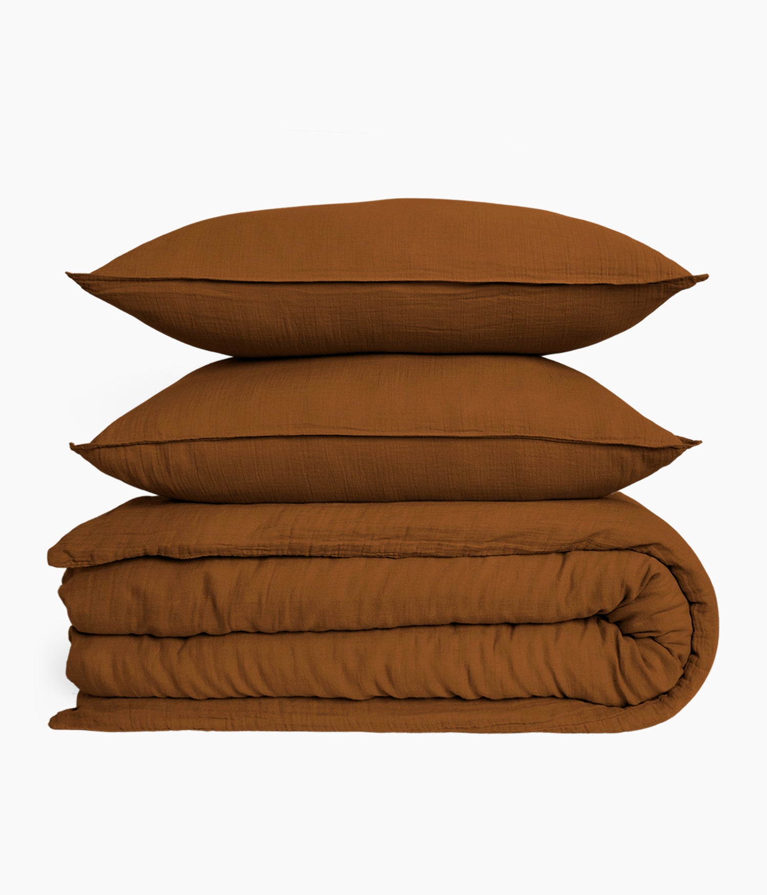 HOUSSE DE COUETTE 140200 CARAMEL DILI