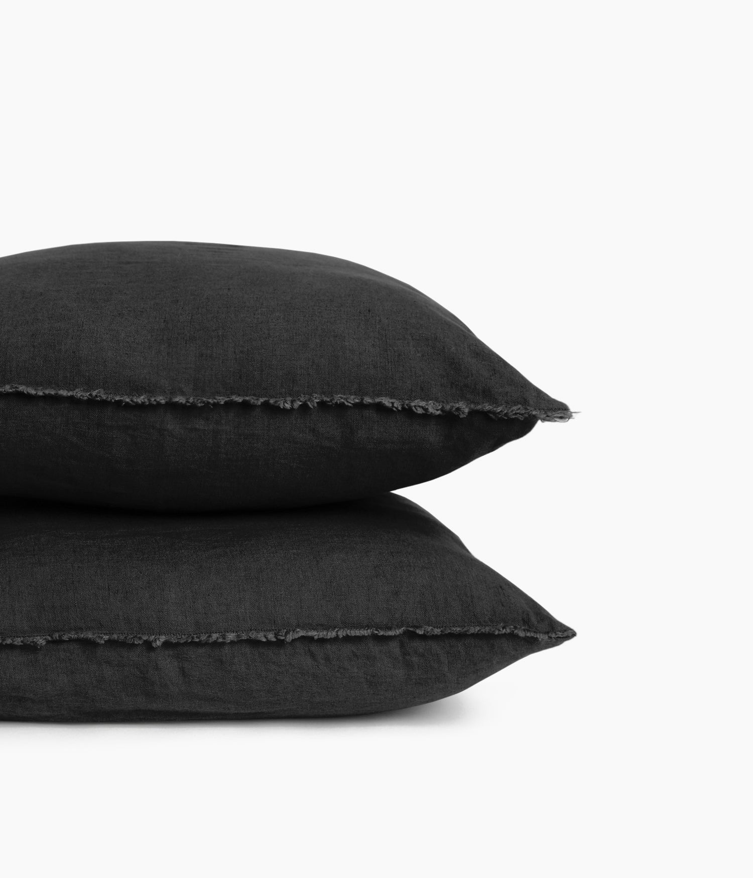 HOUSSE COUSSIN 45*45 NOIR VITI