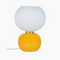 Lampe Adonis  - Grand Modèle -  jaune D25 H35cm