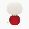 Lampe Adonis  - Grand Modèle -  rouge D25 H35cm