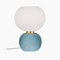 Lampe Adonis  - Grand Modèle -  bleu givré D25 H35cm