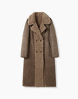 MANTEAU LONG-BEIGE REVERSIBLE