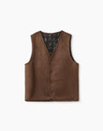 GILET- CARRE CAFE