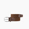 CEINTURE TRESSÉE ÉLASTIQUE- MARRON CAMEL T1