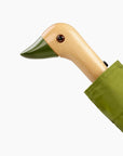 PARAPLUIE COMPACT CANARD OLIVE