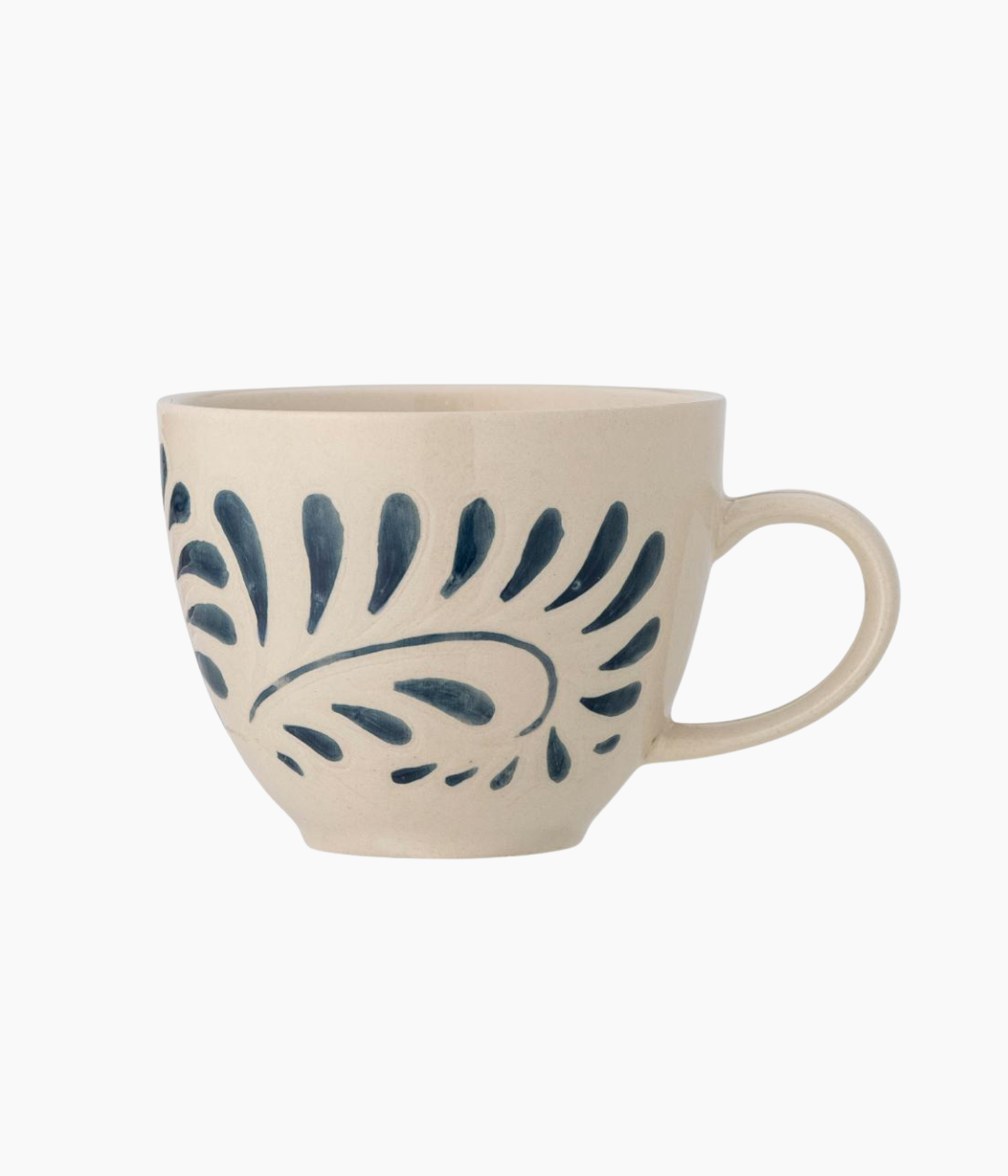 Heikki Tasse- Blue- Grès-Ø9,5xH7,5 cm