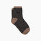 CHAUSSETTES LEOPARD - MARINE/MARRON