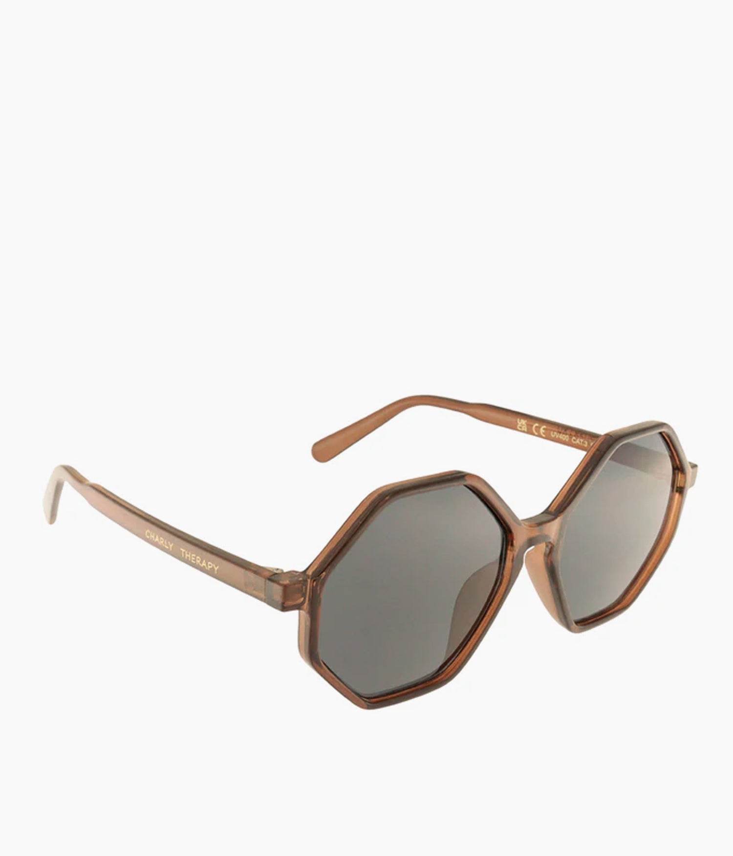 LUNETTES DE SOLEIL - FRIDA - MARRON