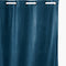 RIDEAUX DELHI 135 x 300 en velours - DENIM