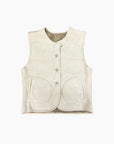 GILET - ECRU