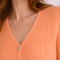 Cardigan Saumon en Mohair