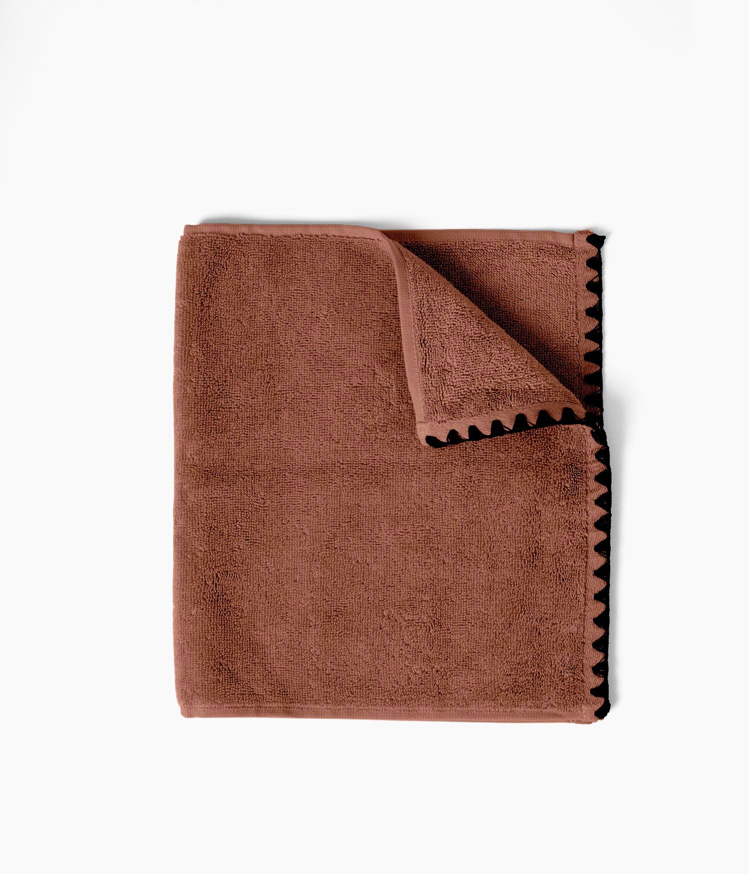 DRAP DE BAIN 90 X 140 CM EN COTON - MOCACCINO