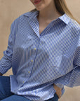 Chemise Elena - Bleu rayé