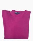 PULL COL ROND EPAIS - ROSE